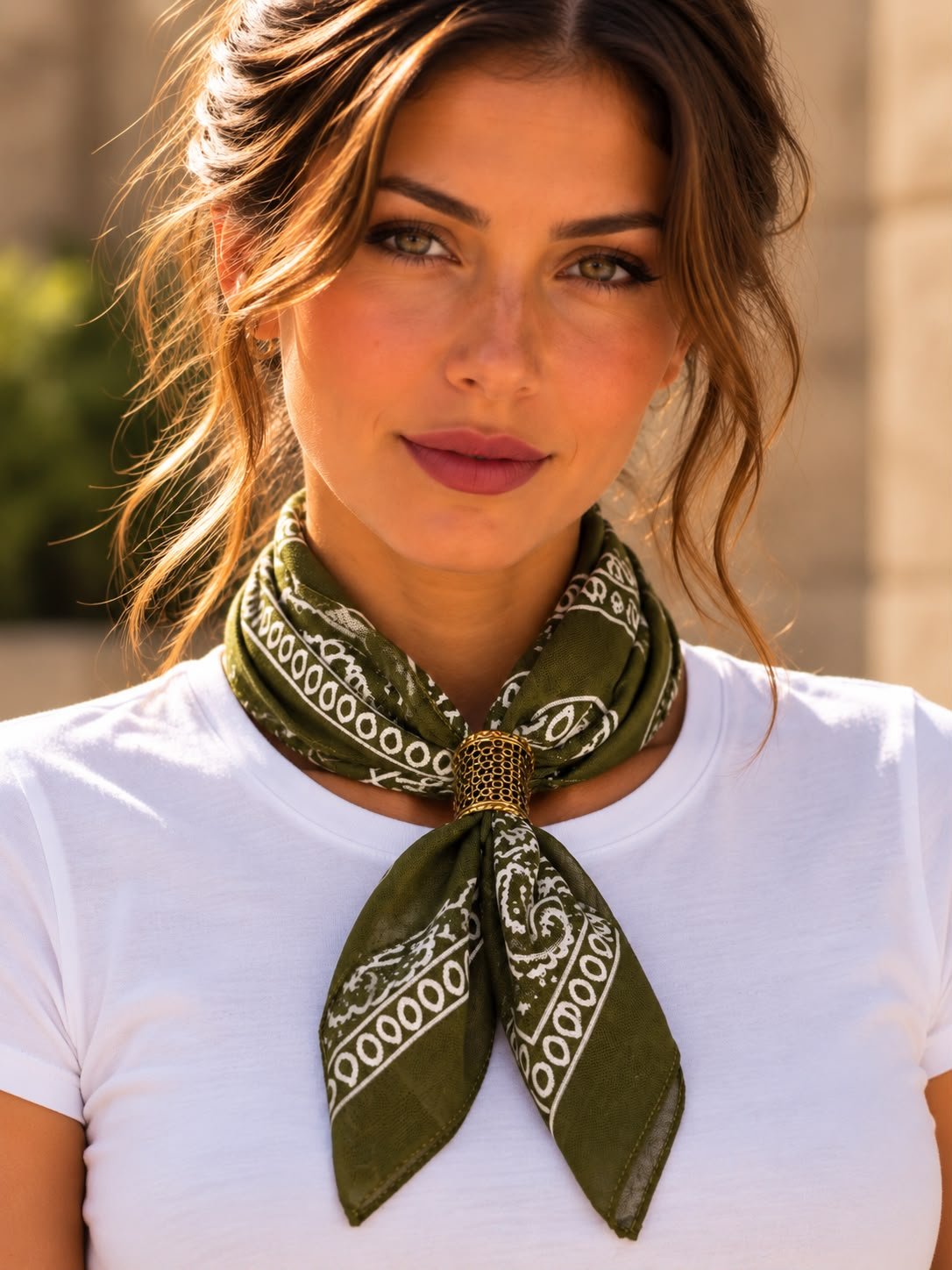 Cam Yesili Choker